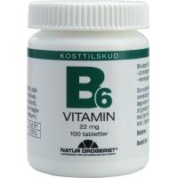 B6-vitamin 22 mg 100 stk